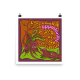 Opportunity to Grow Retro Print