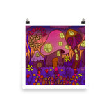 Stay Home Nighttime Print