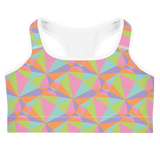 Pastel Prism Sports bra