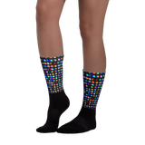 Inverted Ink Dots Socks