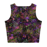 Sunset Shrooms Crop Top