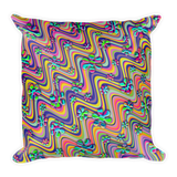 Wavy Daisy Pillow