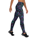 Space Shrooms Yoga Leggings