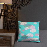 Cloudy Daze Square Pillow
