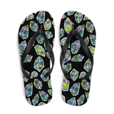 Cosmic Crystal Flip-Flops