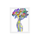 Mushroom Queen Framed Print