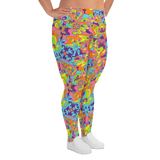 Groovy Shrooms Plus Size Leggings