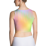 Rainbow Grid Crop Top