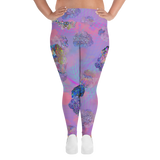 Crystal Clouds Plus Size Leggings