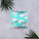 Cloudy Daze Square Pillow