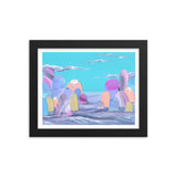Gumdrops Mountaintops 1 Framed Print