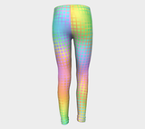 Rainbow Grid Kids Leggings