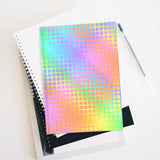 Rainbow Grid Journal - Ruled Line