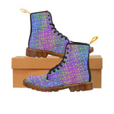 Psychedelic Mess Women's Martin Boots