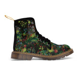 Midnight Mushrooms Women's Martin Boots