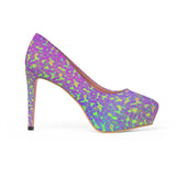 Psychedelic Mess Women's Platform Heels