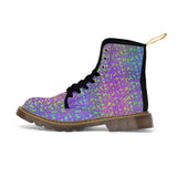 Psychedelic Mess Men's Martin Boots