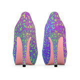 Psychedelic Mess Women's Platform Heels