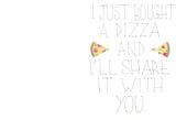 Pizza Valentine Poetry
