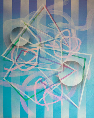 Entanglement 22x28 inch painting