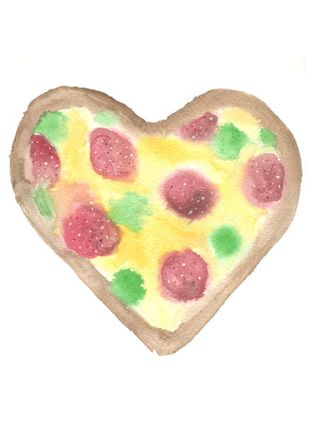 Pizza Valentine Pizza My Heart