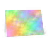 Rainbow Grid Greeting Cards (8 pcs)