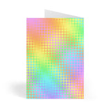 Rainbow Grid Greeting Cards (8 pcs)
