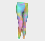 Rainbow Grid Kids Leggings