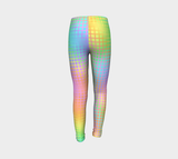 Rainbow Grid Kids Leggings