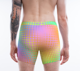 Rainbow Grid Boxer Brief
