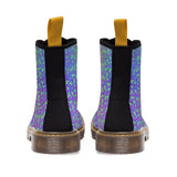 Psychedelic Mess Men's Martin Boots