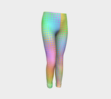 Rainbow Grid Kids Leggings