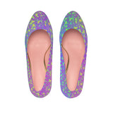 Psychedelic Mess Women's Platform Heels