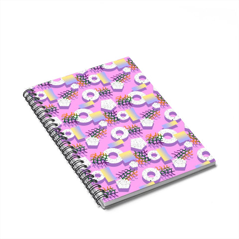 Tic-Tac Woah Spiral Notebook - Ruled Line