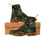 Midnight Mushrooms Women's Martin Boots