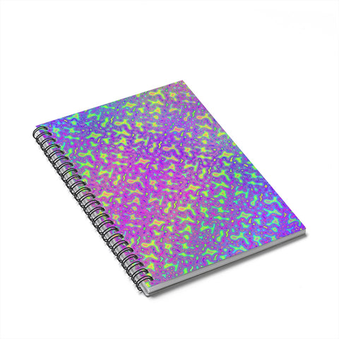 Psychedelic Mess Spiral Notebook - Ruled Line