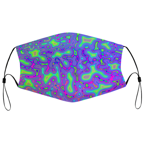 Psychedelic Mess Reusable Mask