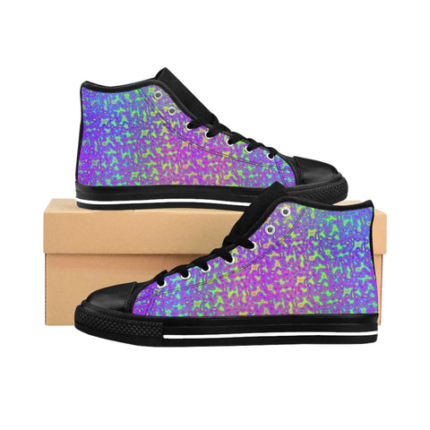 Psychedelic Mess High-top Sneakers