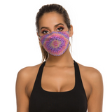 Rainbow Stoned Reusable Mask
