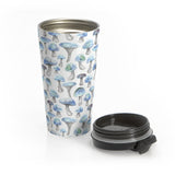 Blue Shroom Travel Mug