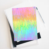 Rainbow Melt Journal - Ruled Line