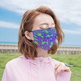Psychedelic Mess Reusable Mask