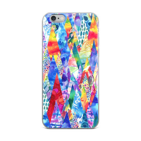 Painted Forest iPhone Case