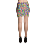 Wavy Daisy Mini Skirt