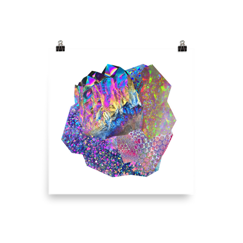 Crystal Cluster 1 Print