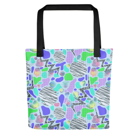 Electric Party Blues Tote bag