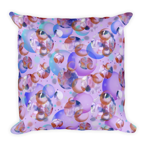 Bubbly Square Pillow