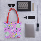 Bubblegum Garden Tote bag