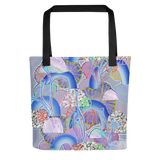 Grey Organism Tote bag