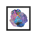 Crystal Cluster 6 Framed Print